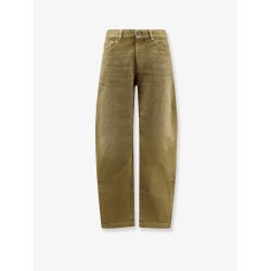 Faded effect denim