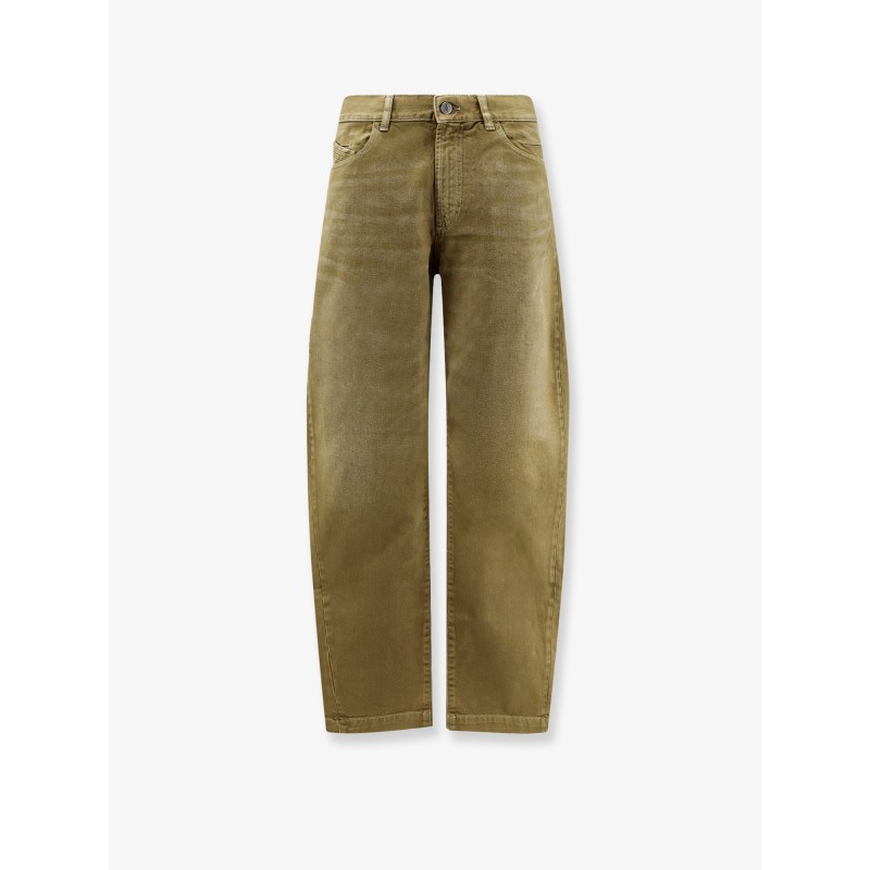 Faded effect denim