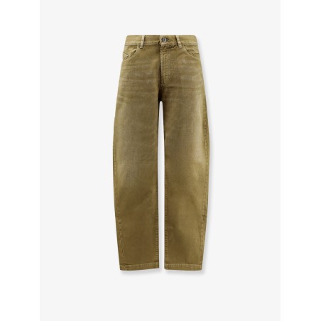 Faded effect denim