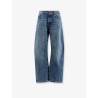 Blue denim jeans
