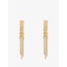 Mini Belt brass earrings