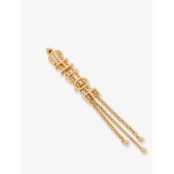 Mini Belt brass earrings
