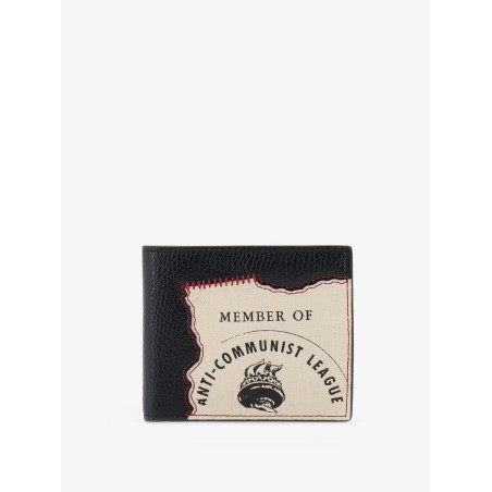 Anti Communist League Leather Wallet