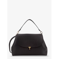 T-Lock Leather Shoulder Bag