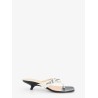 J'Adior cotton flip-flops with embroidered logo