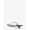 J'Adior cotton flip-flops with embroidered logo