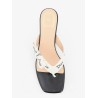 J'Adior cotton flip-flops with embroidered logo