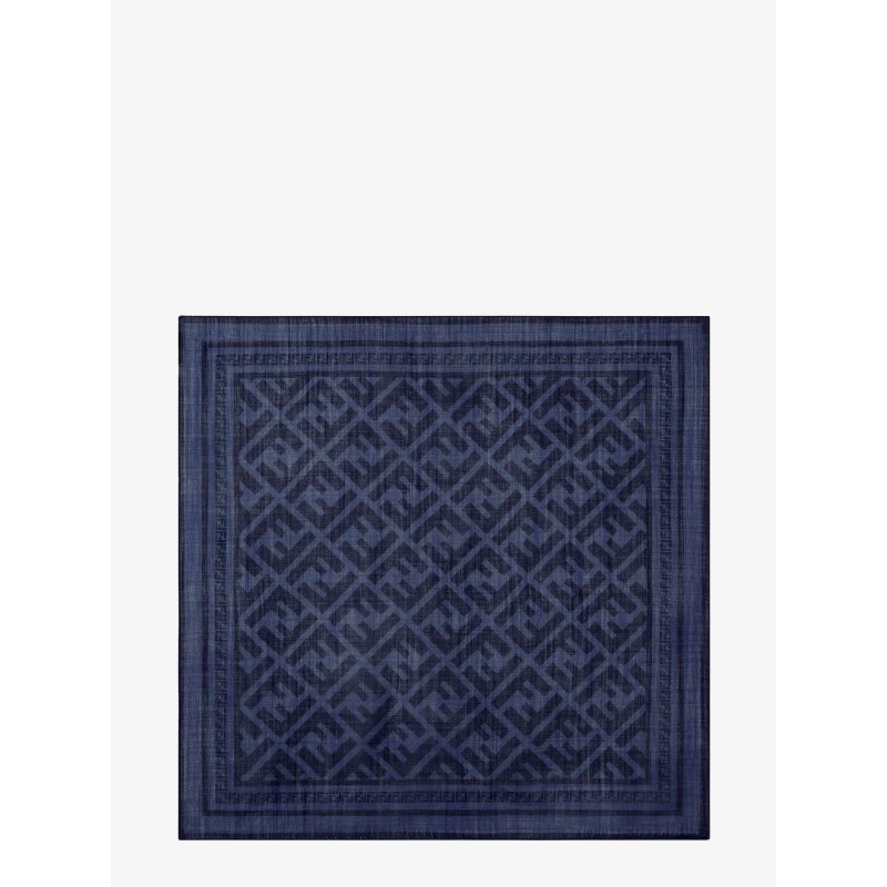 Wool and silk scarf