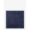 Wool and silk scarf