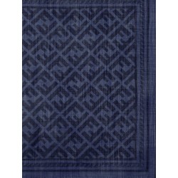 Wool and silk scarf