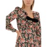 FLOWER PRINT MINI DRESS