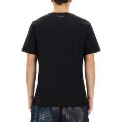 T-SHIRT CON COLLO STRIPES LOGO
