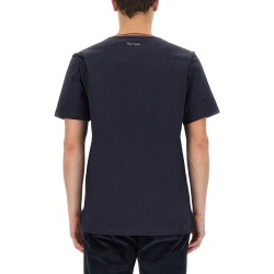 T-SHIRT CON COLLO STRIPES LOGO