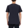 T-SHIRT CON COLLO STRIPES LOGO