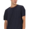 T-SHIRT CON COLLO STRIPES LOGO