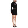 FELPA CROPPED CON LOGO