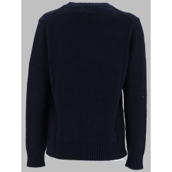 MAGLIA "BEAR" IN COTONE E LINO