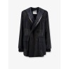 Silk and organza blazer