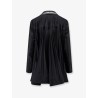 Silk and organza blazer