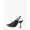 Patent leather pumps with crocodile print