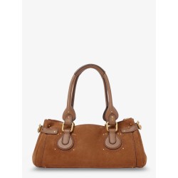 Paddington suede shoulder bag