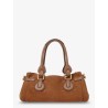 Paddington suede shoulder bag