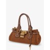 Paddington suede shoulder bag
