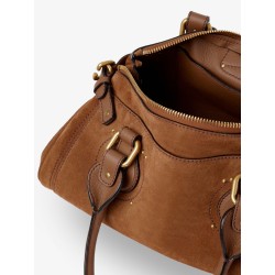Paddington suede shoulder bag