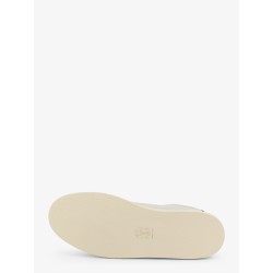 Low-Top suede and leather sneakers