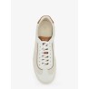 Low-Top suede and leather sneakers