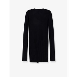 Viscose and silk blend T-shirt