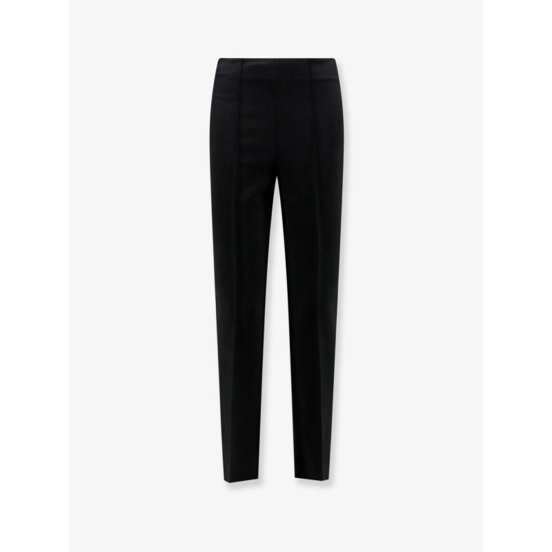 Cigarette Leg stretch viscose trousers