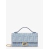 Baguette Continental canvas crossbody bag with all-over FF motif