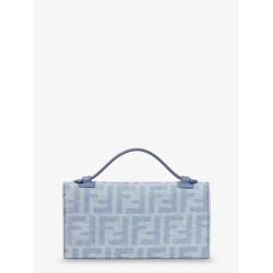 Baguette Continental canvas crossbody bag with all-over FF motif