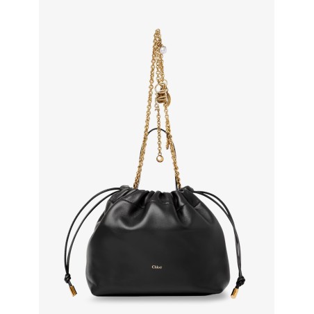 Chloé Icons leather crossbody bag with front logo