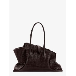 La Passeggiata Medium croc-effect leather shoulder bag