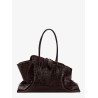 La Passeggiata Medium croc-effect leather shoulder bag