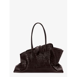 La Passeggiata Medium croc-effect leather shoulder bag