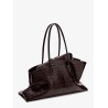 La Passeggiata Medium croc-effect leather shoulder bag