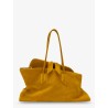 La Passeggiata suede shoulder bag