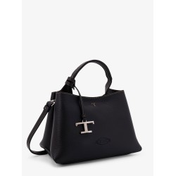 Micro leather crossbody bag with iconic stitching on the front