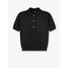 Smmpomposa cotton, silk, and cashmere polo shirt