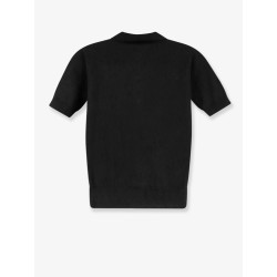 Smmpomposa cotton, silk, and cashmere polo shirt