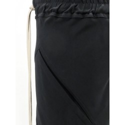 Bias viscose and silk trousers
