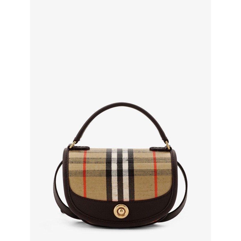 Highlands crossbody bag with iconic Check pattern