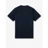 Cotton T-shirt with front logo patch