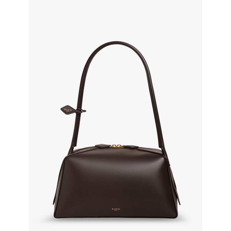 Bouledogue leather shoulder bag