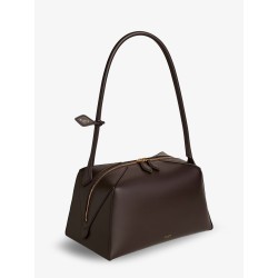 Bouledogue leather shoulder bag