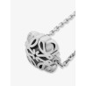 Anagram Bombè Sterling Silver necklace