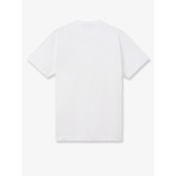 Cotton T-shirt with front logo patch
